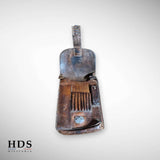 German WW2 15th Panzer Division Map Holder