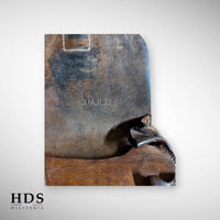 German WW2 15th Panzer Division Map Holder