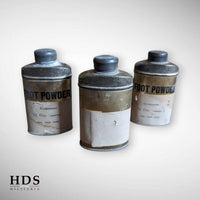 Flacon talc poudre pour les pieds GB ww2