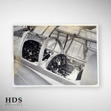 Siège de pilote  ww2 RAF identifié Miles Master