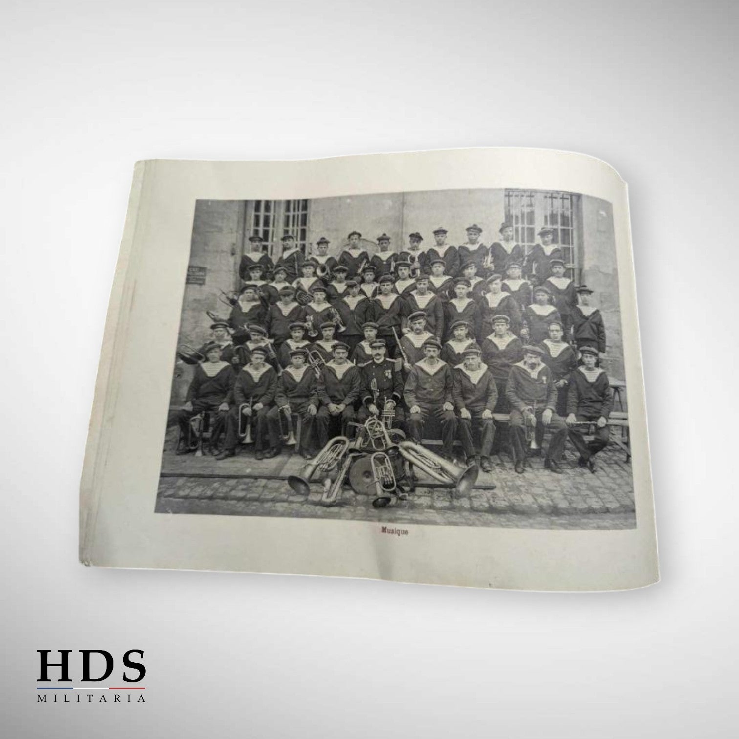 Album photo Apprentis Mécaniciens Lorient 1911 ww1