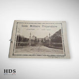 Lot of documents from the Autun Military School in 1929, France, 40 years WW2