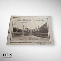 Lot of documents from the Autun Military School in 1929, France, 40 years WW2