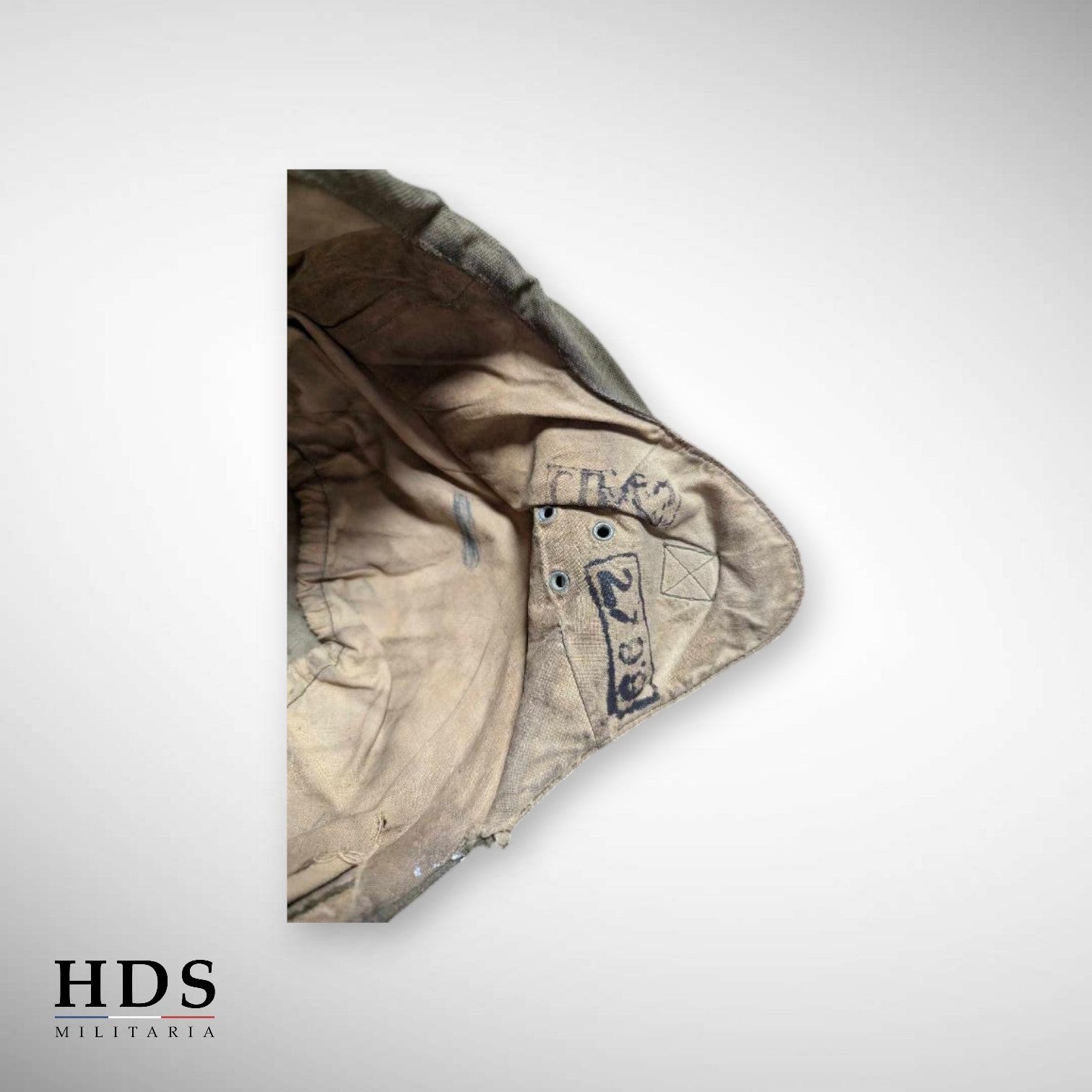 Casque Gueneau Parachutiste 1950 Indochine Algérie