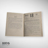 Calendrier religieux 1943 ww2