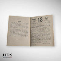 Calendrier religieux 1943 ww2