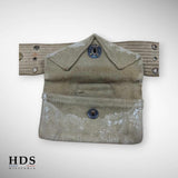 Pochette pansement ceinturon US ww2 blanc