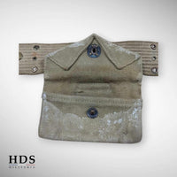 Pochette pansement ceinturon US ww2 blanc