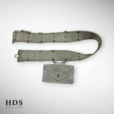 Pochette pansement ceinturon US ww2 blanc