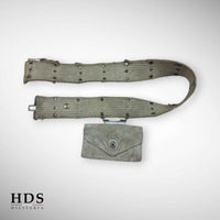 Pochette pansement ceinturon US ww2 blanc