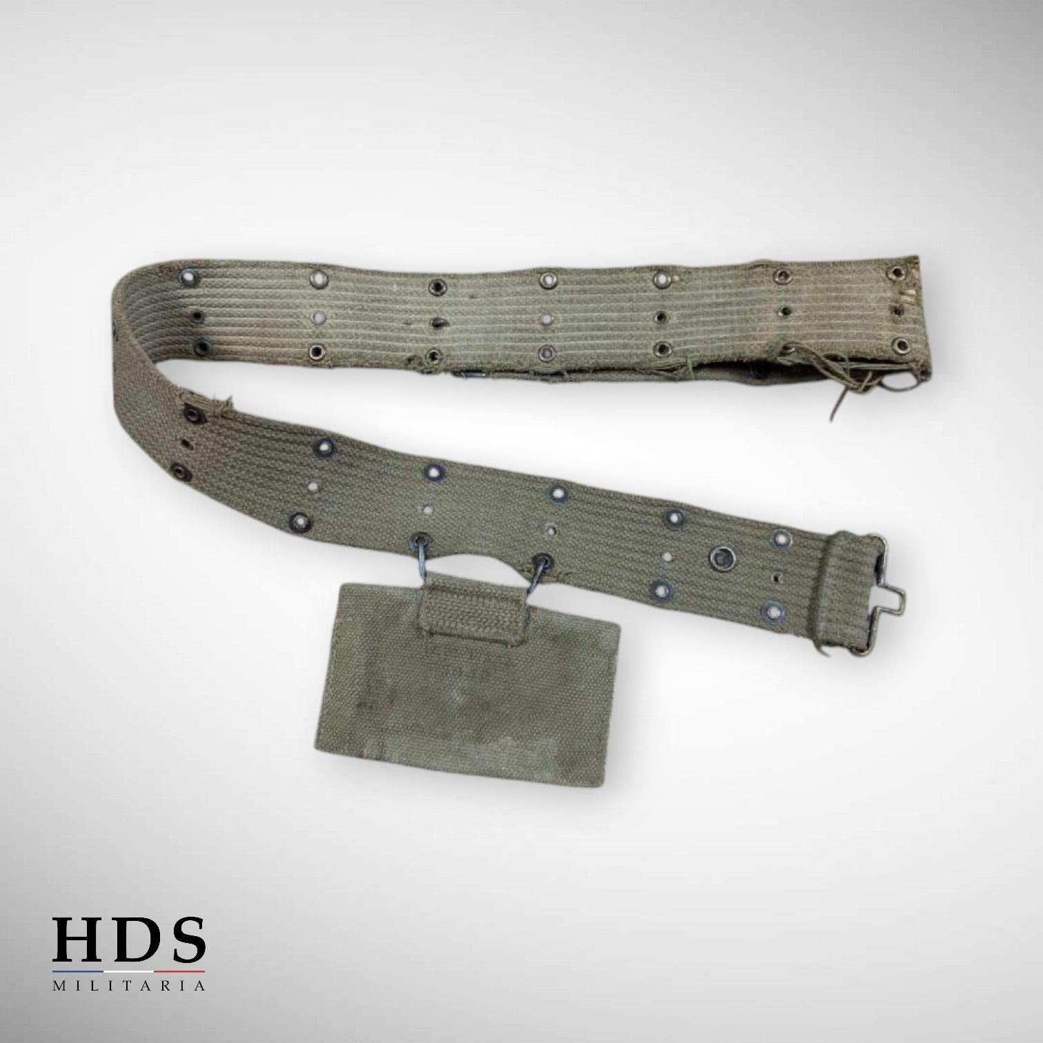Pochette pansement ceinturon US ww2 blanc