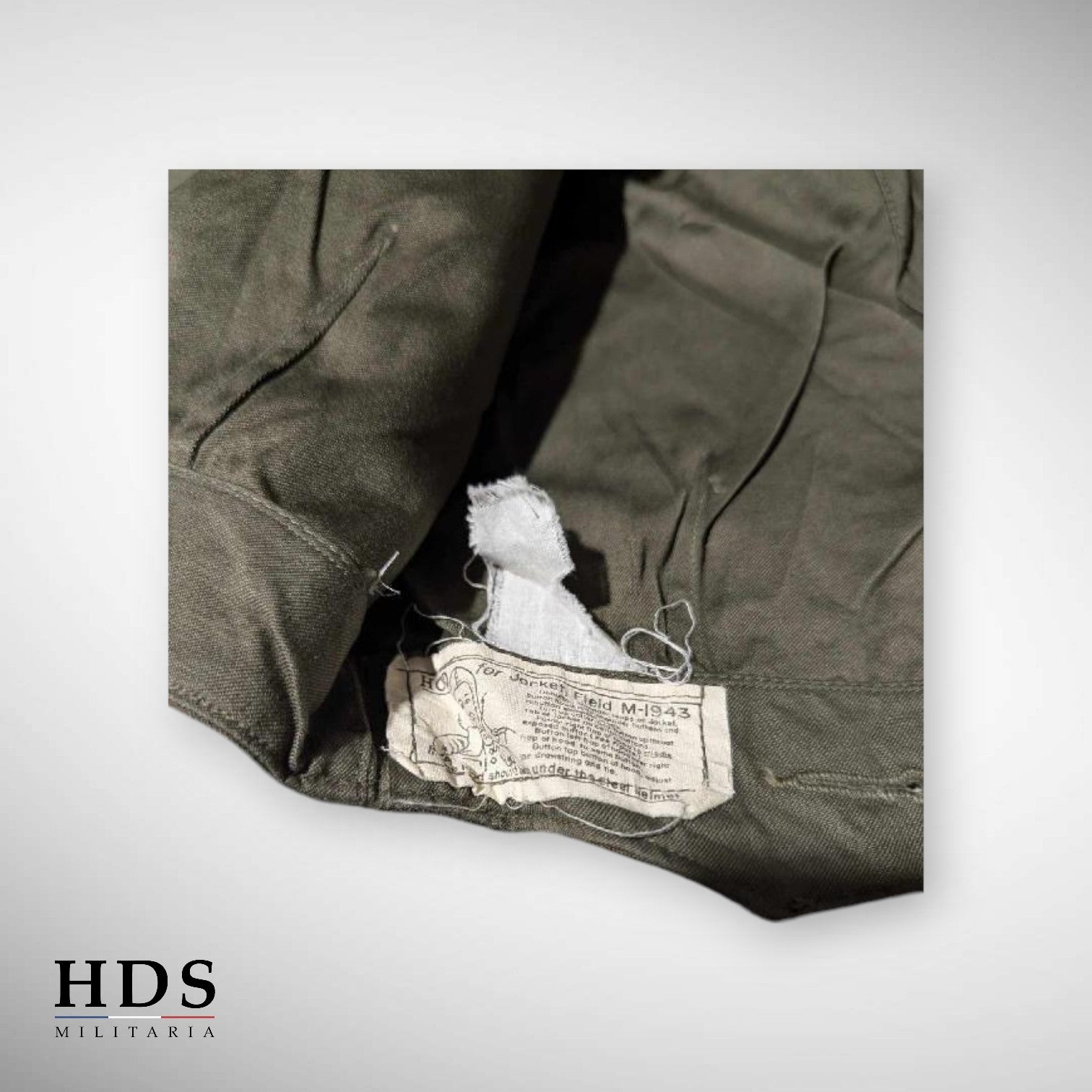US ww2 m43 hood size M