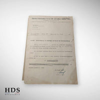 Lot documents Alsace ww2 Mulhouse 1944