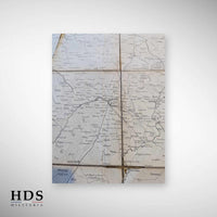 Carte guerre 1870-71 secteur Dijon