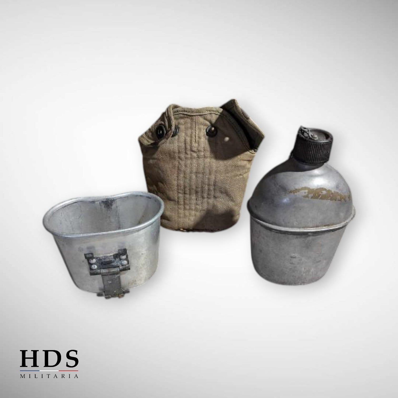 Gourde US ww2 complète od3