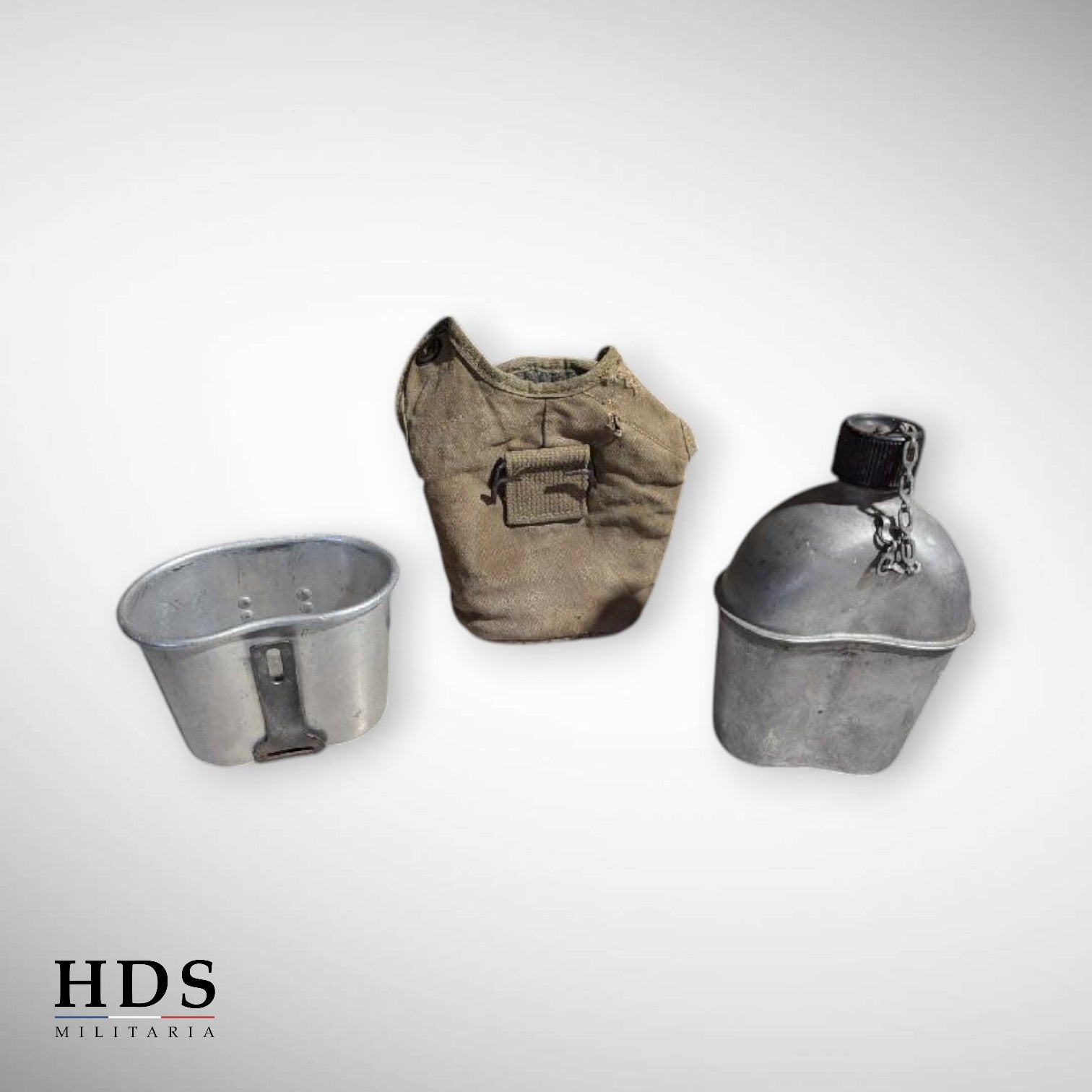 Gourde US ww2 complète od3