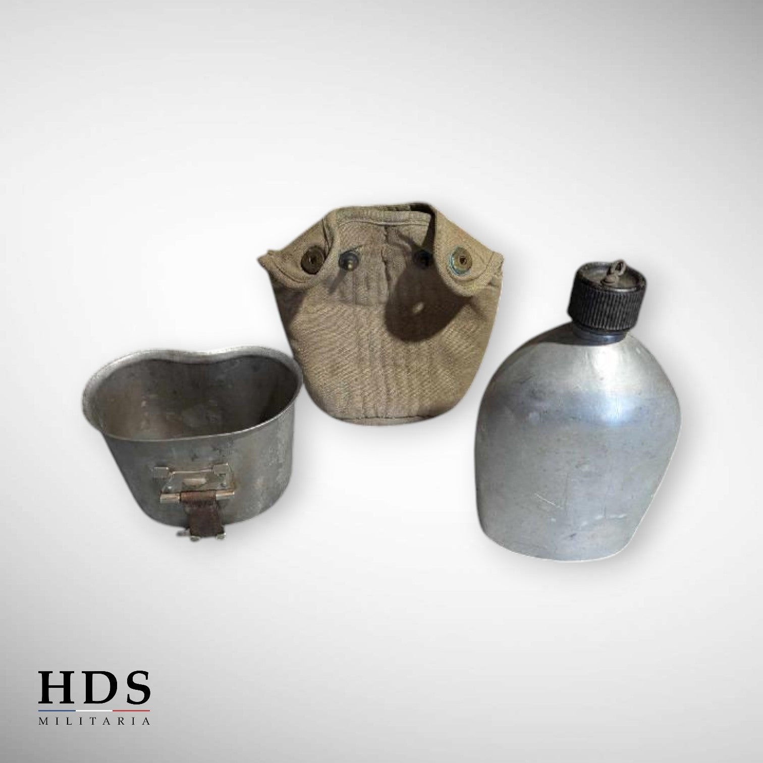 Gourde US ww2 complète od3