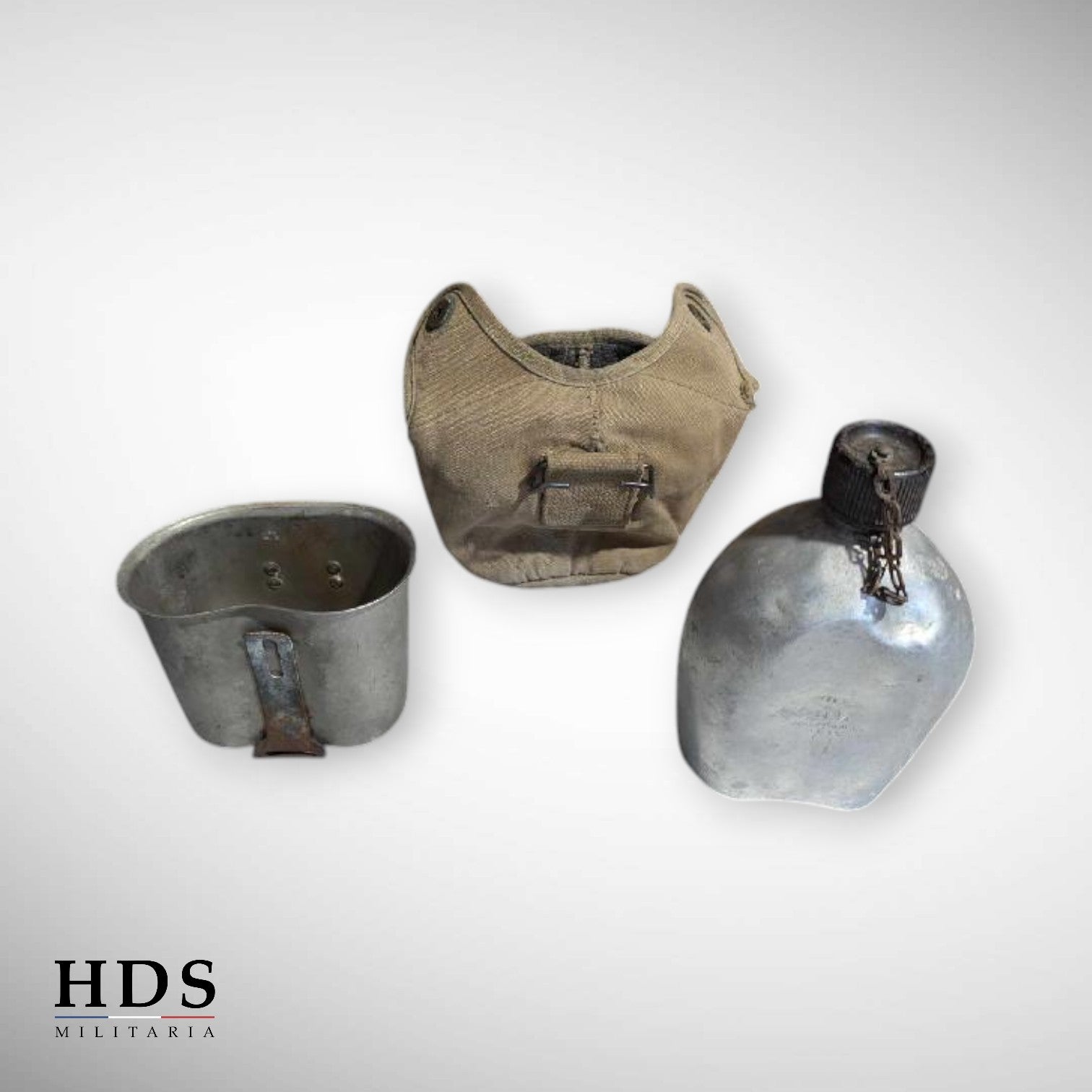 Gourde US ww2 complète od3