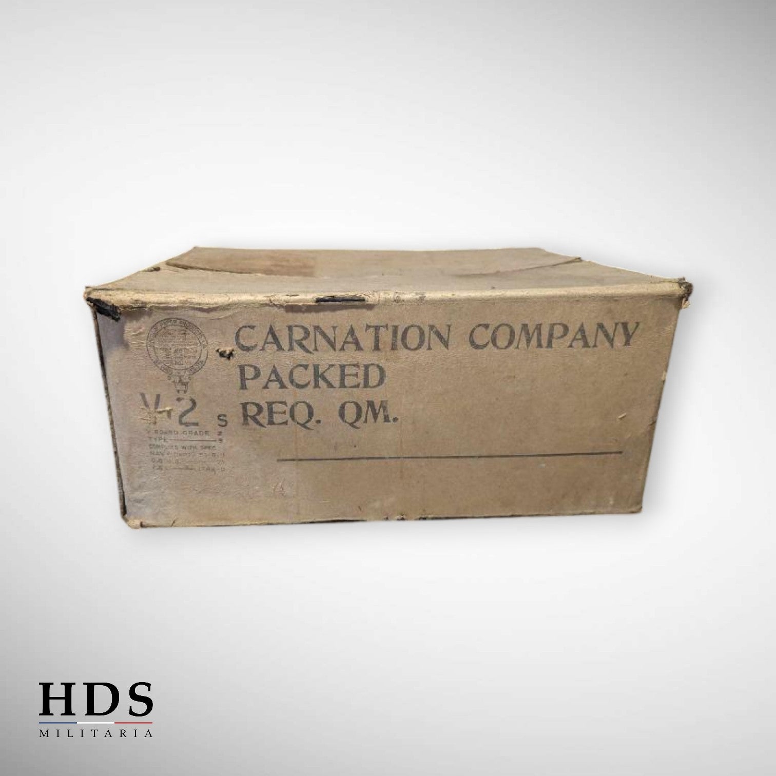 Carton de ration US ww2 V2 1944