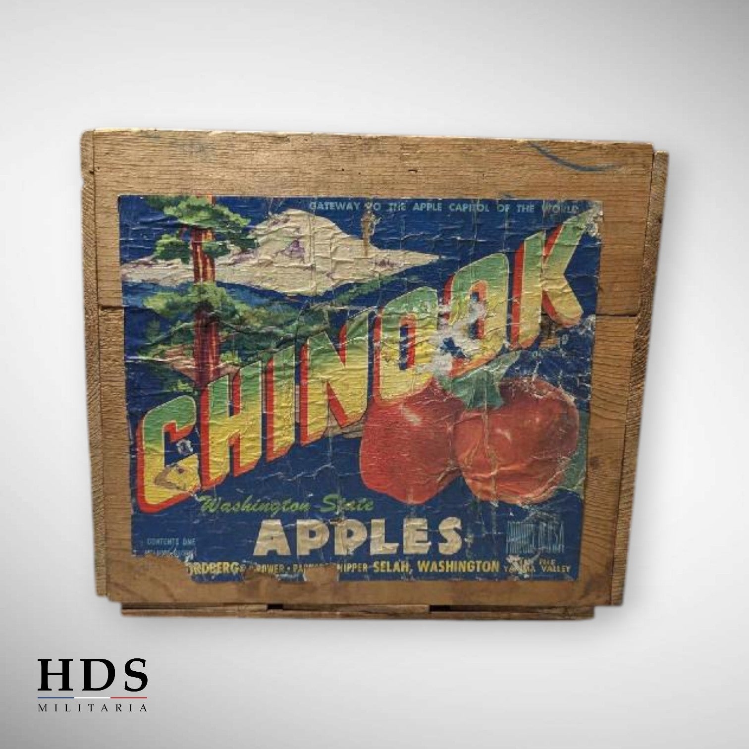 Caisse de pommes US ww2
