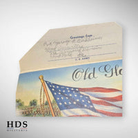 Lettre cartes postales US ww2 nominative 3rd Armored