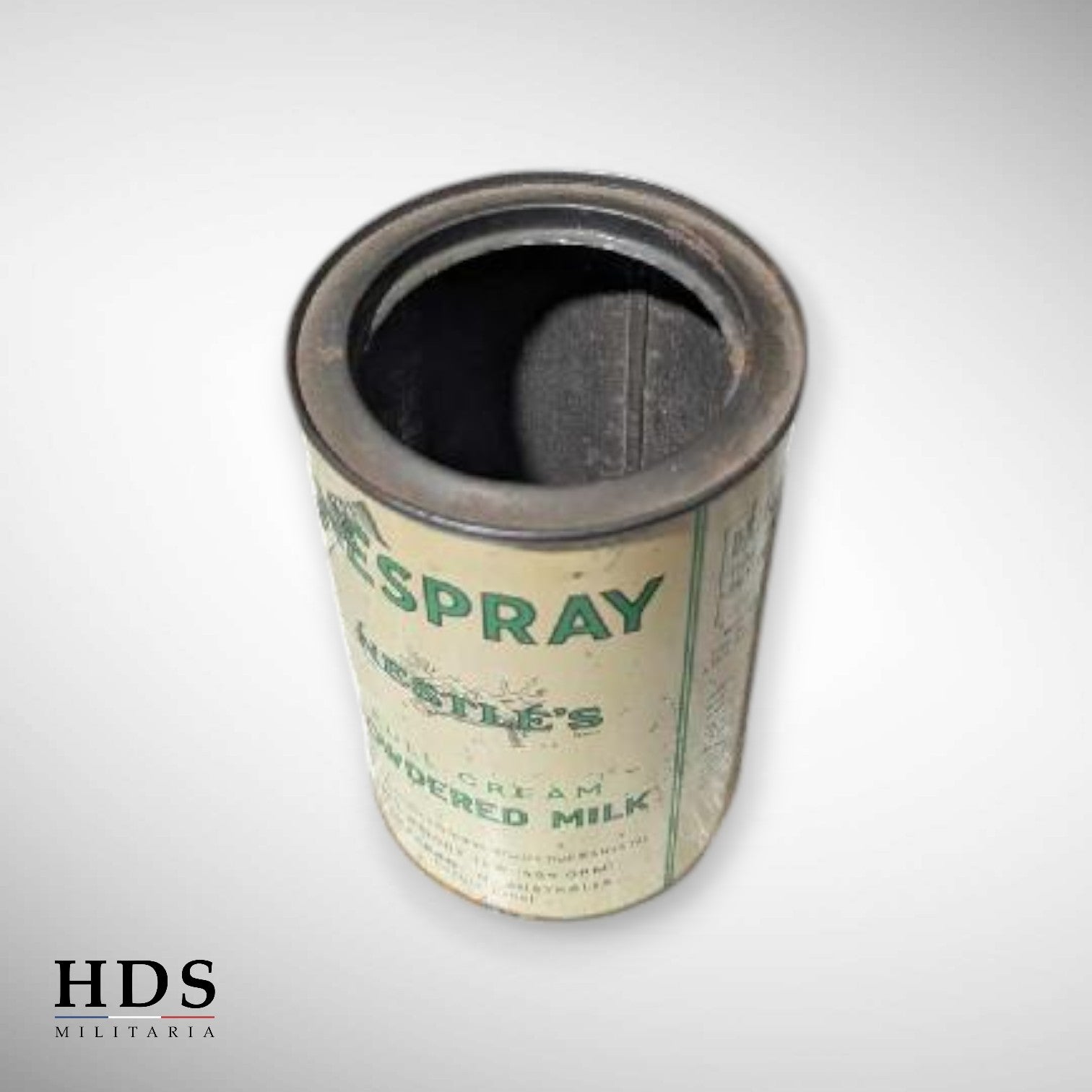 Boîte de lait en poudre US ww2 Nestlé