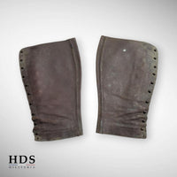 Pair of brown WW1 leg gaiters