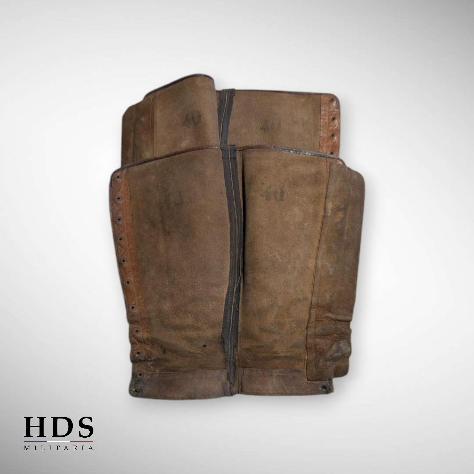 Pair of brown WW1 leg gaiters