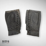 Paire de guêtres jambières ww1 noires