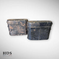Lot de deux boîtes de piles US ww2 CS-39