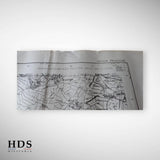 Carte ww2 Frontière allemande armée Libération 1944