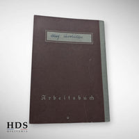 Livret de travail allemand ww2 Arbeitsbuch
