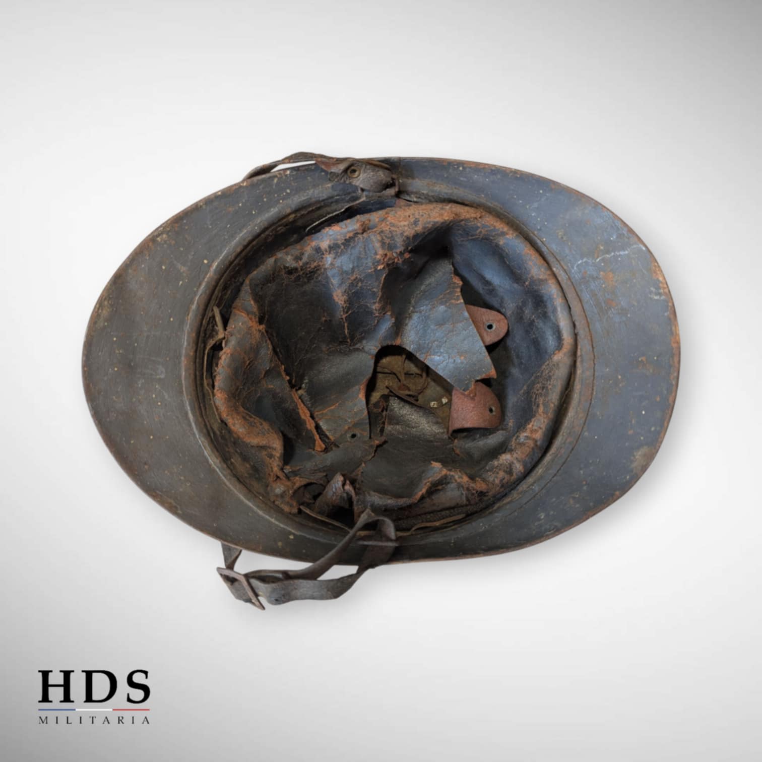 Casque Adrian m15 Artillerie Japy