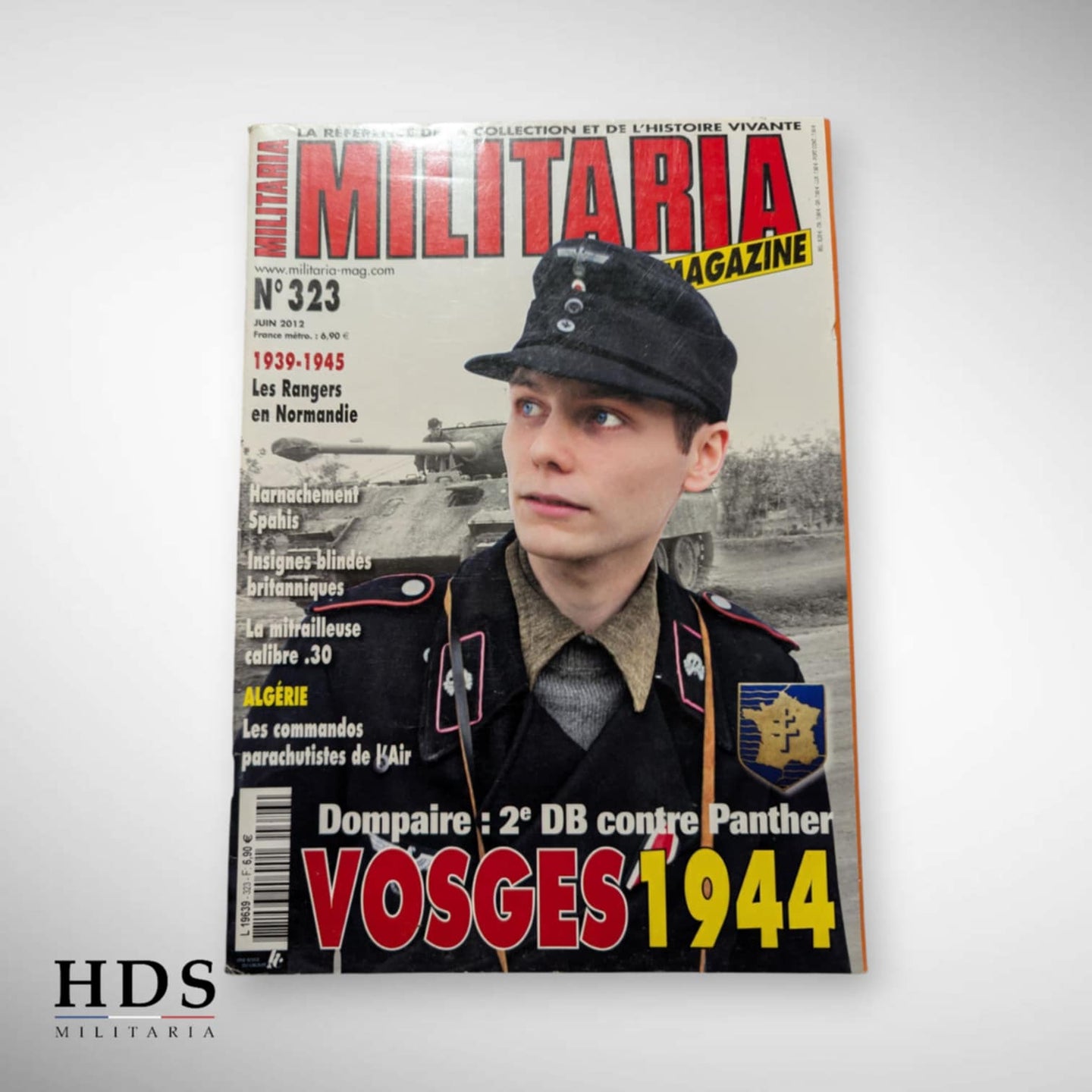 Militaria #323 Dompaire : 2e DB contre Panther Vosges 1944