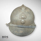 Casque Adrian m15 Infanterie France 40 ww2