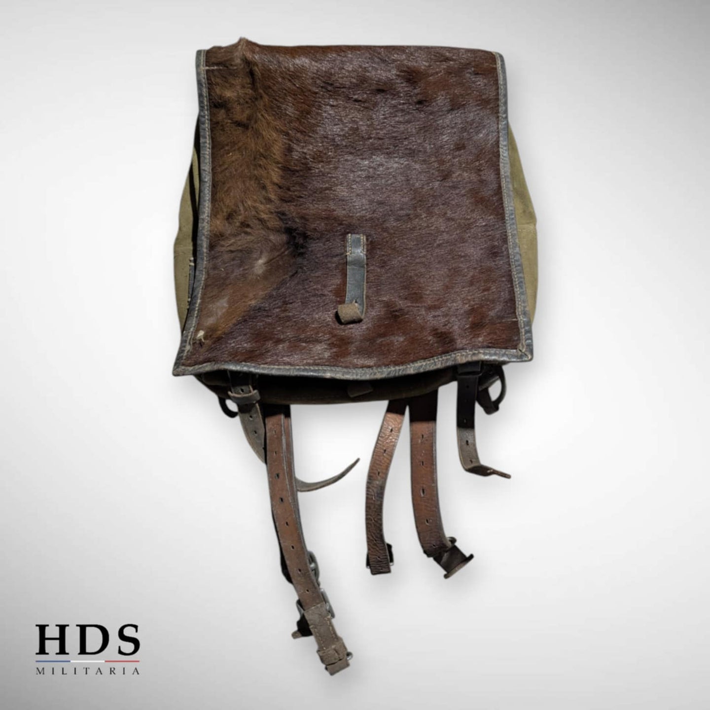 Sac à dos poil de vache allemand ww2 tornister m31