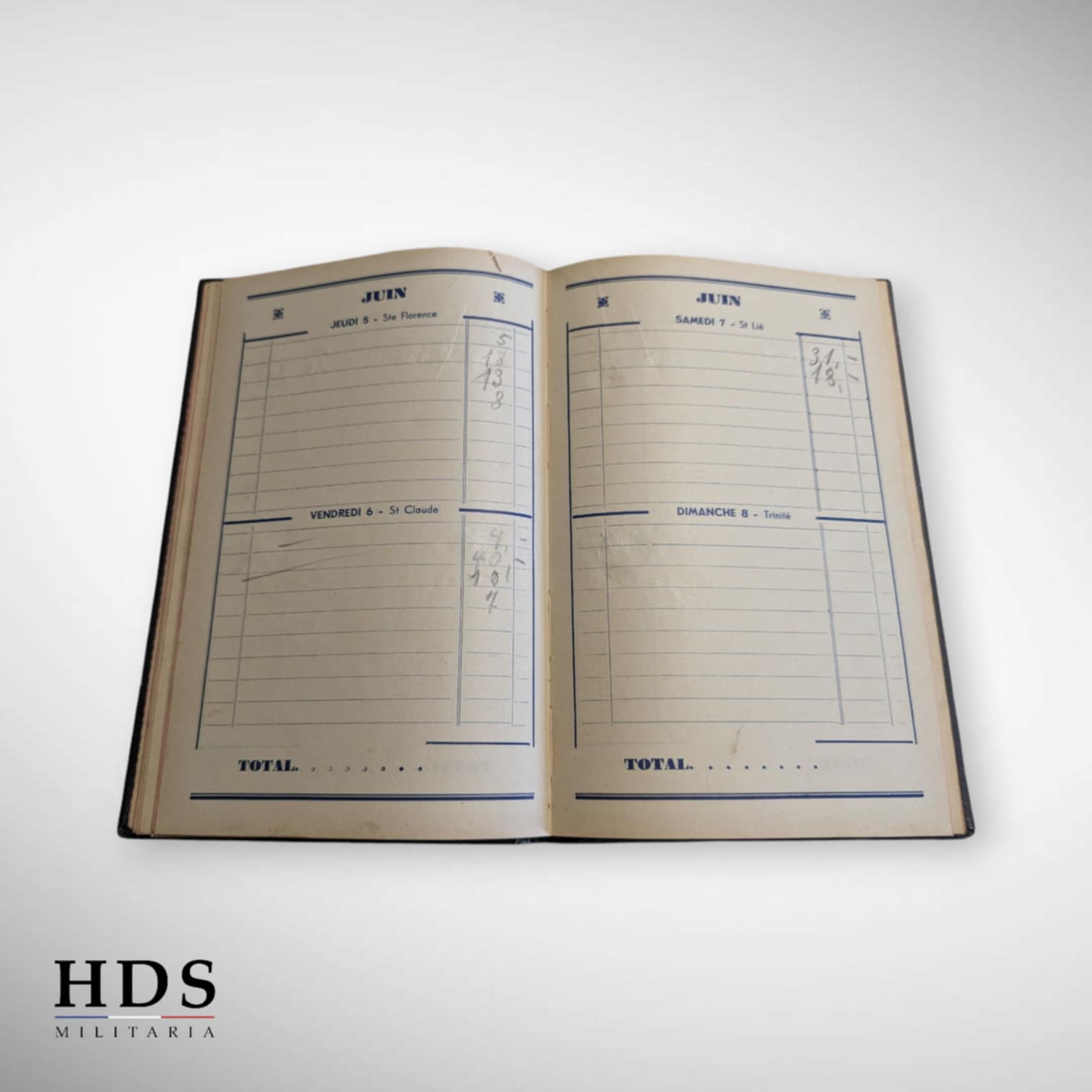 Agenda 1941 France 40 ww2