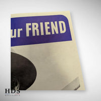 Affiche US ww2 Englishman is your friend