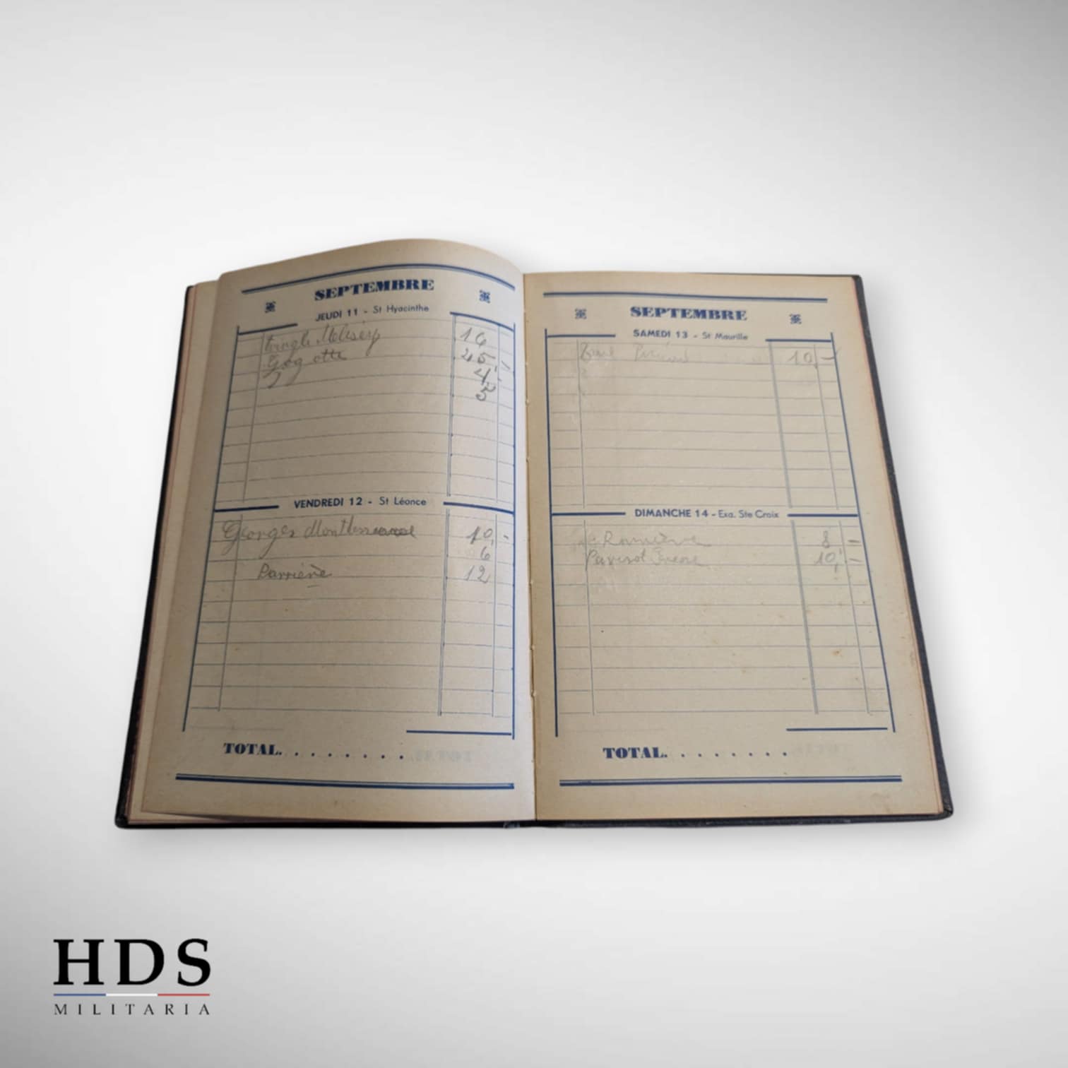 Agenda 1941 France 40 ww2