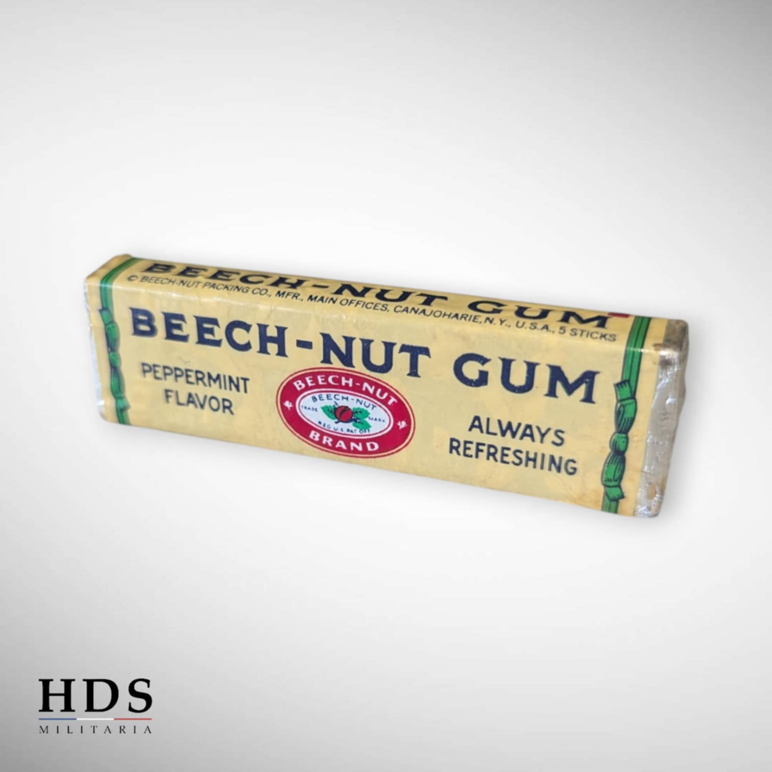 Paquet de chewing gum US ww2 Beech Nut