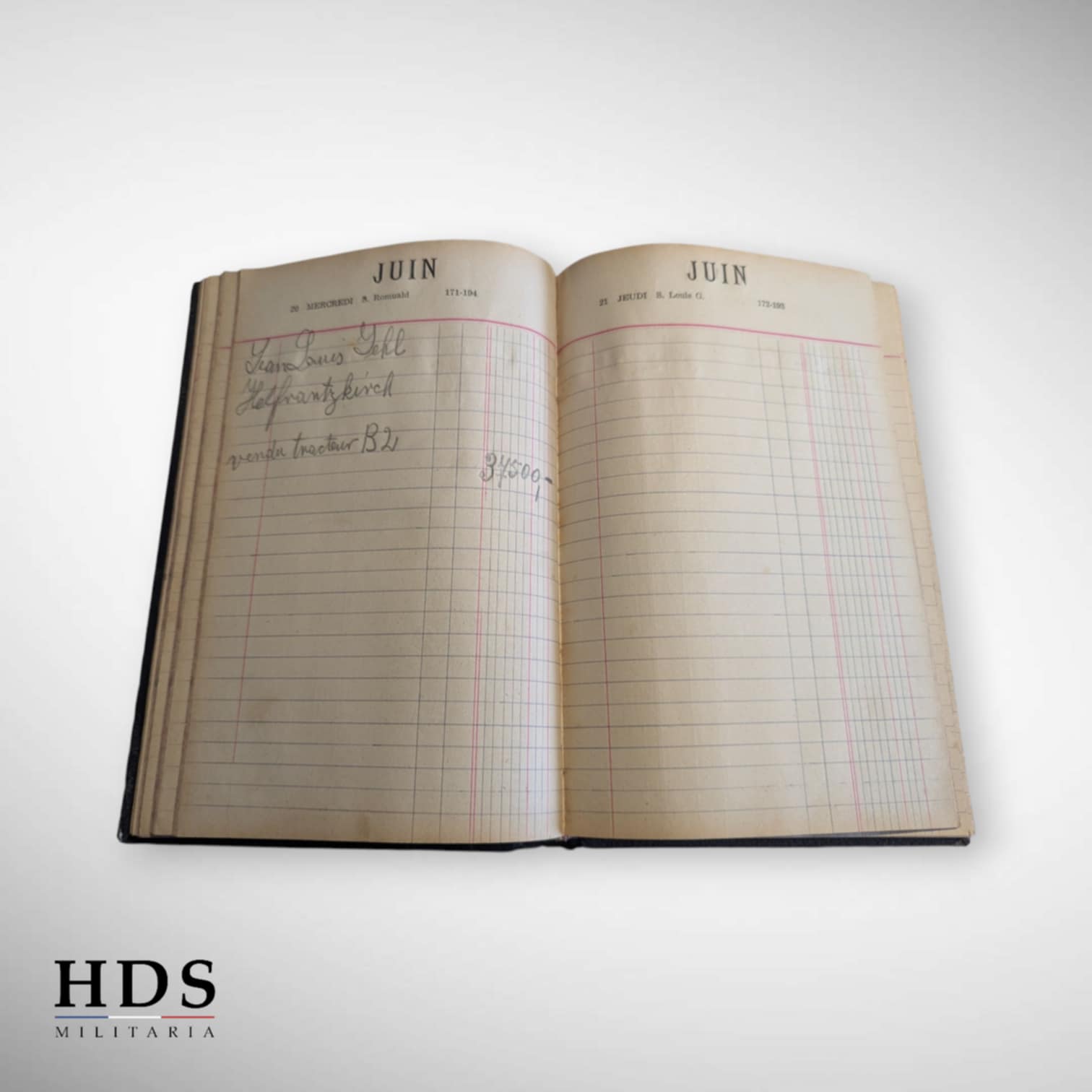 Agenda 1945 France 40 ww2