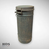 Boîtier masque à gaz allemand ww2 + épave masque