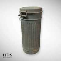 Boîtier masque à gaz allemand ww2 + épave masque