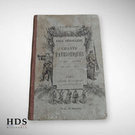 Livret de chants patriotiques 1883 ww1