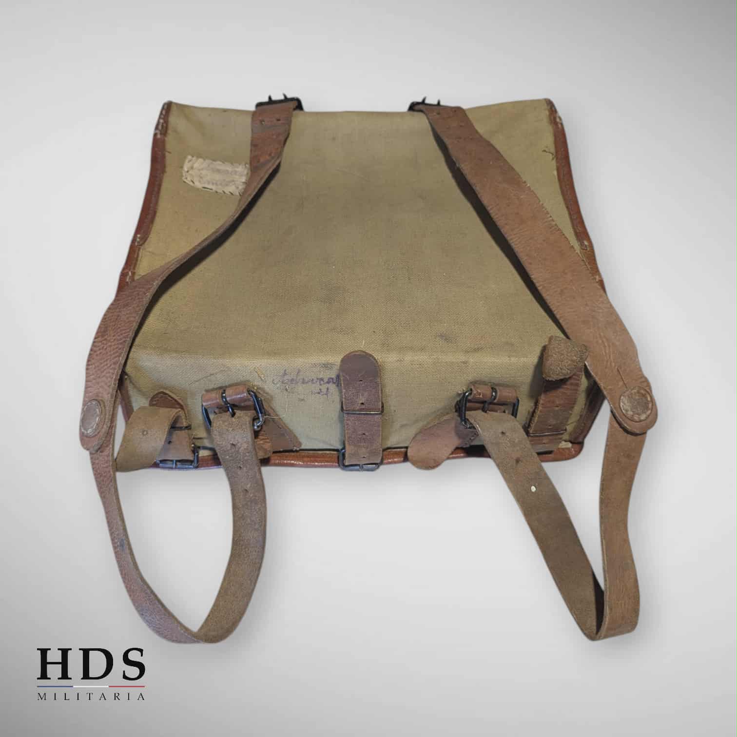 Havresac as de carreaux France 40 ww2 nominatif
