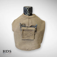 Gourde US ww2 complète housse od3 1943 Vosges