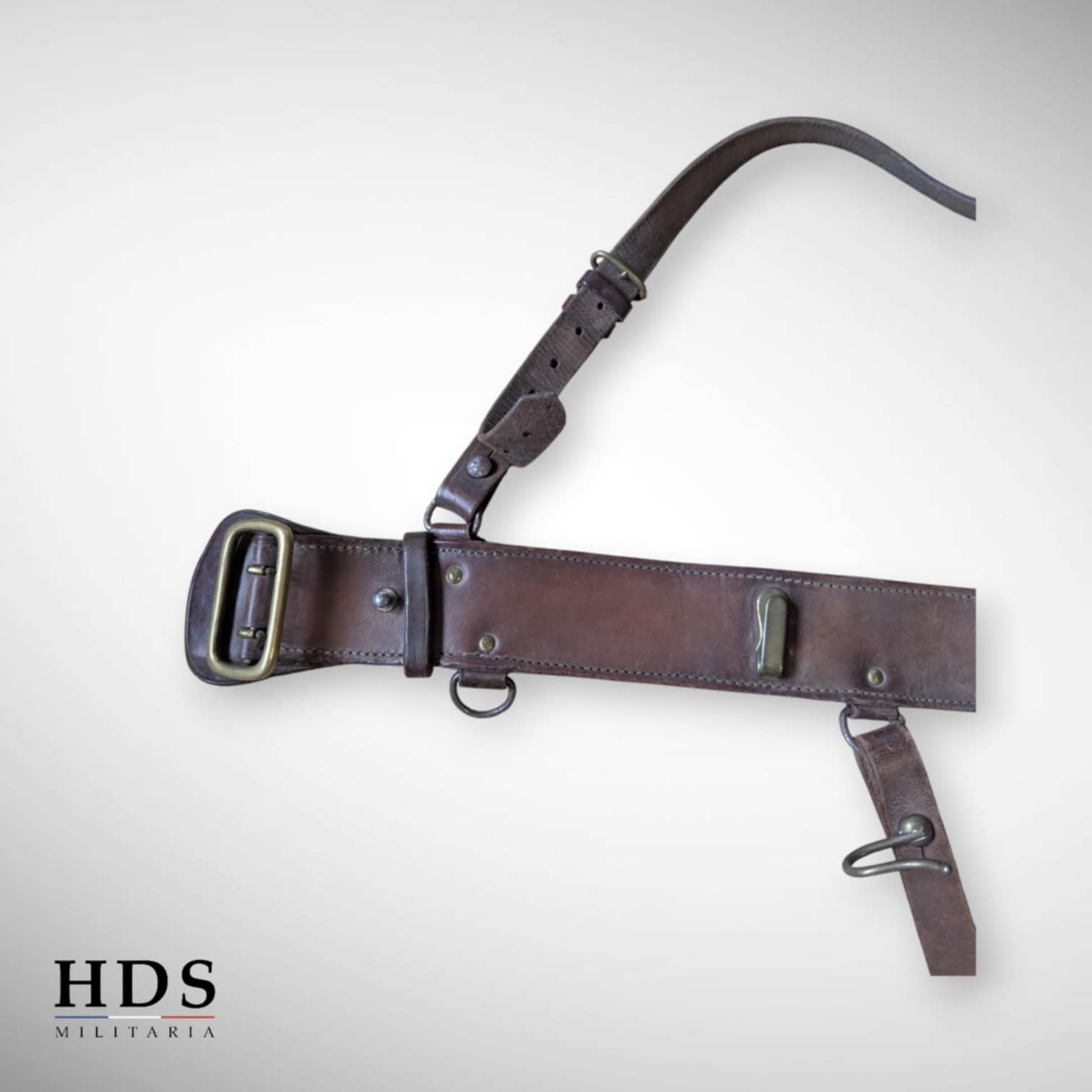 Ceinturon baudrier officier Français ww1