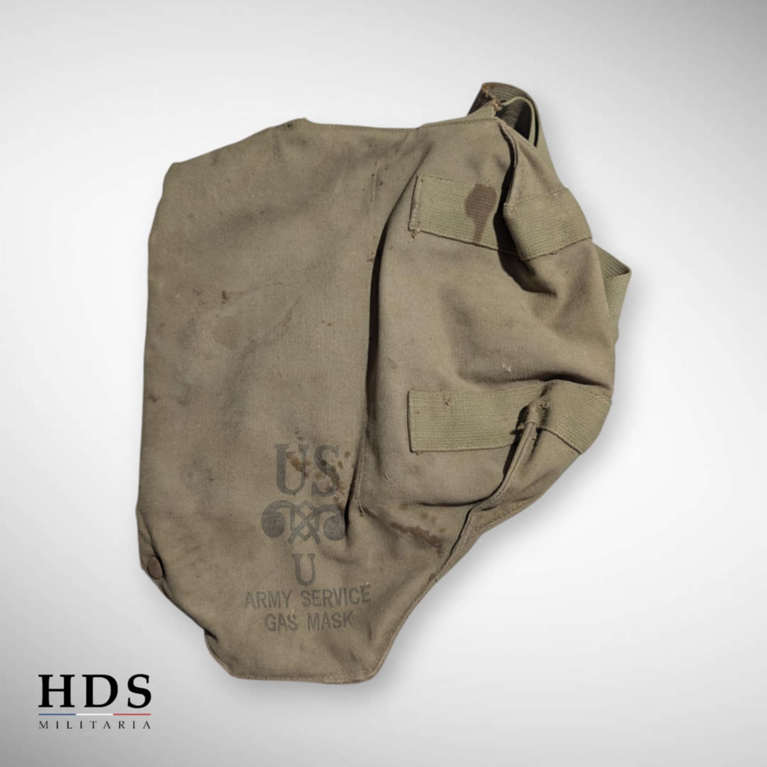 Masque à gaz Us ww2 1ere Armée Française