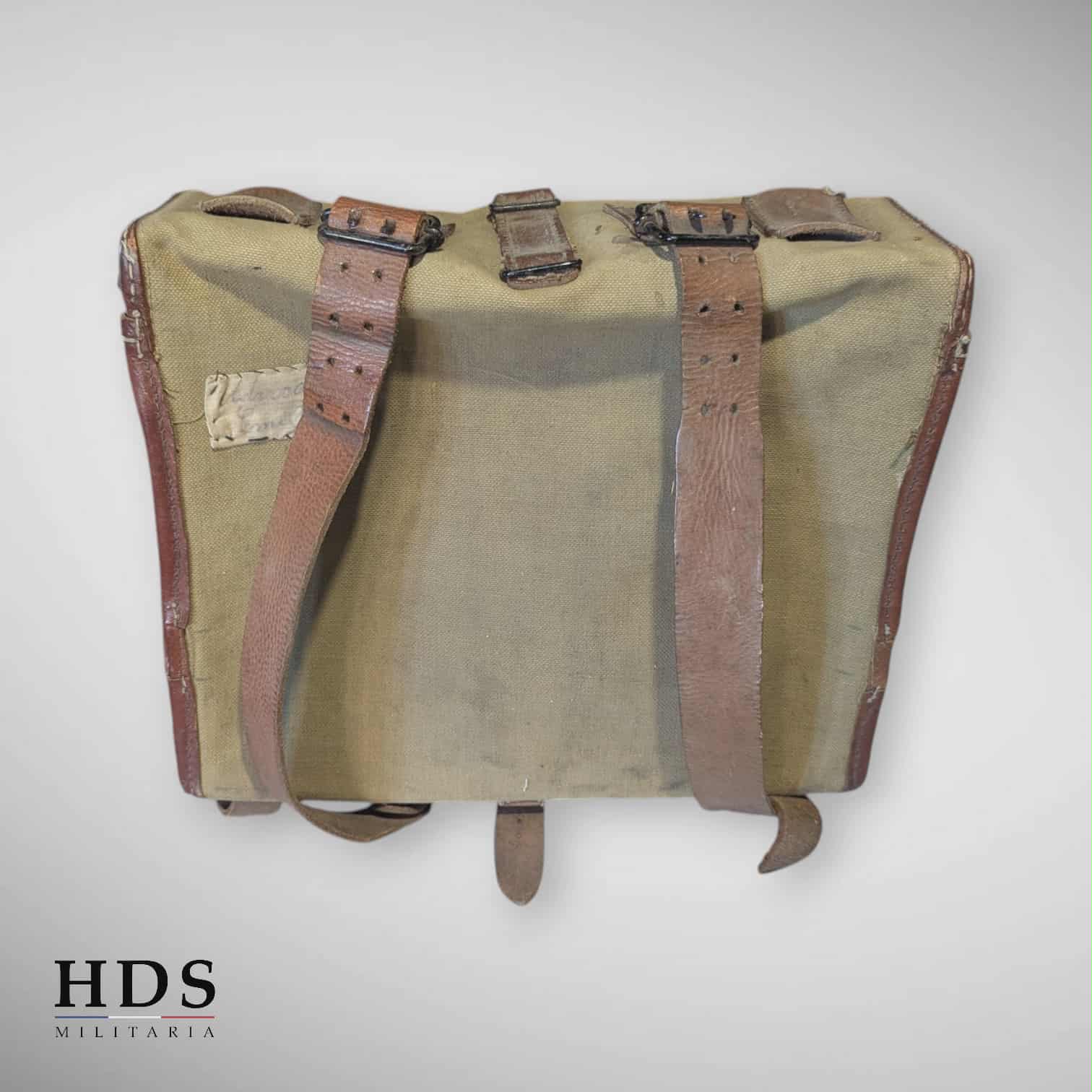 Havresac as de carreaux France 40 ww2 nominatif