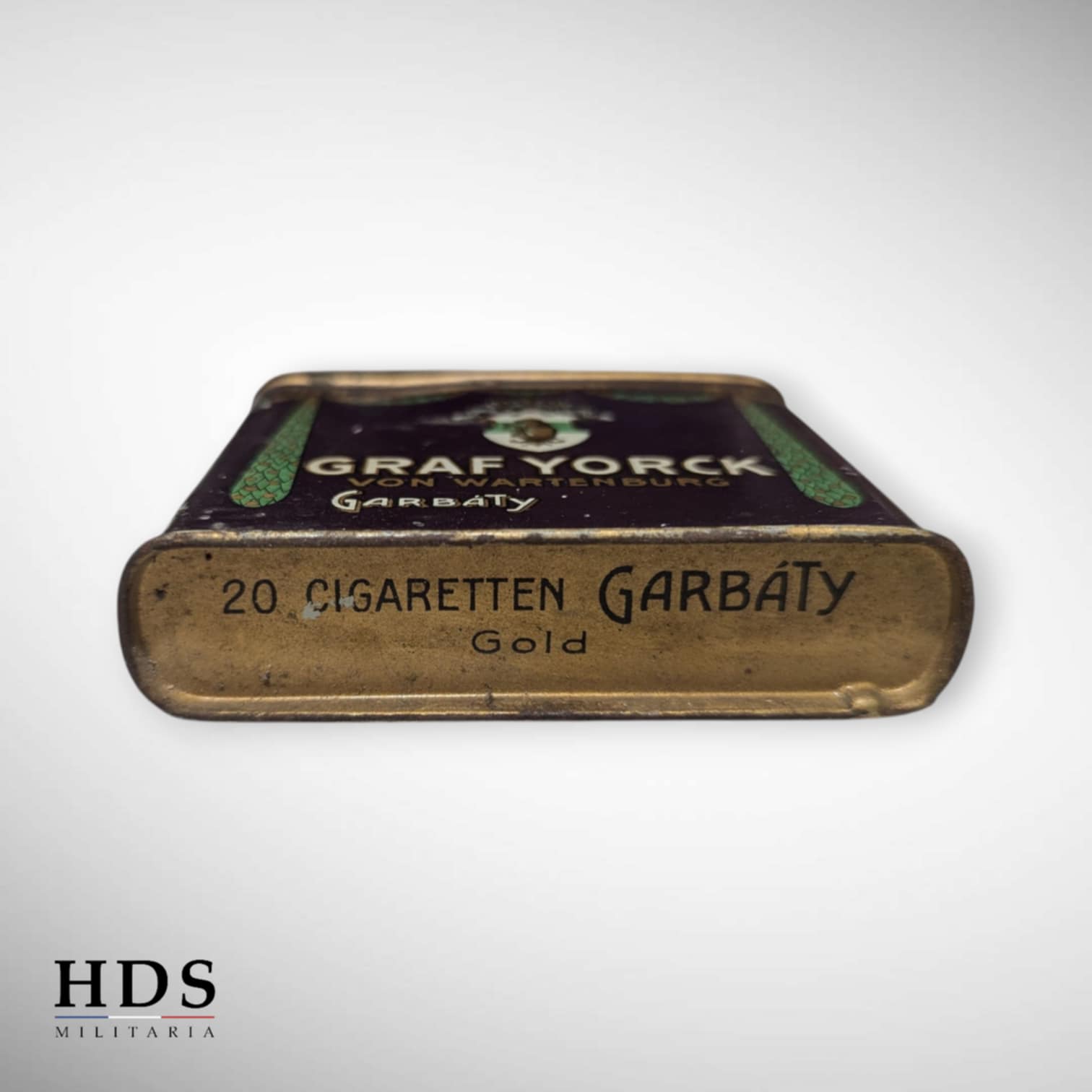 Boîte de cigarettes allemandes ww1 Graf Yorck